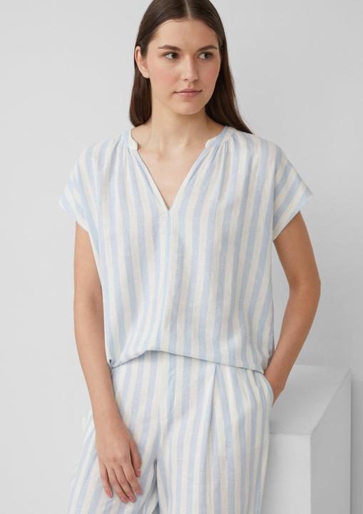 Immagine prodotto S.Oliver Bluse Ärmellose Bluse aus Leinenmix im Relaxed Fit (44)