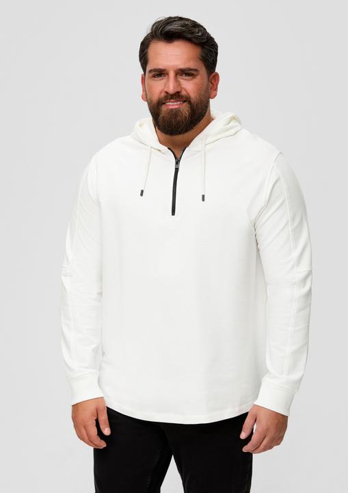 Produktbild s.Oliver Sweatshirt Hoodie aus Baumwollstretch (5XL)