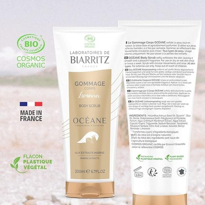 Produktbild Laboratoires de Biarritz Océane Bio-Körperpeeling (200 ml)