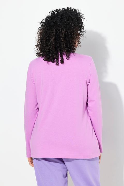 Produktbild Ulla Popken Shirt, Rollkragen, Slim, Langarm (58)
