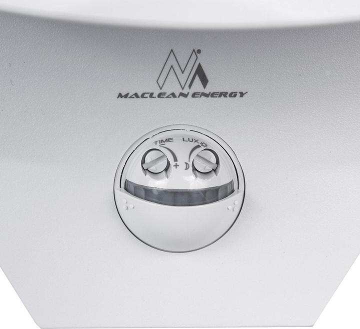 Actual product image Maclean MCE290W LED lamp su infrared motion sensor 800lm 10W IP54 baltas