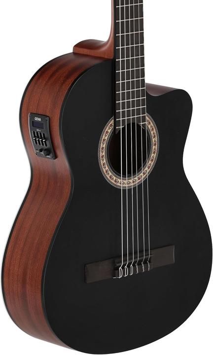 Produktbild Manuel Rodriguez Elektrische Akoestische Gitaar Caballero Principio Cutaway (Akustik Gitarre, Hals: Okoume, Oberblatt: Massive Fichte, Rückseite: Sapelli Mahagoni, Saiten: Hannabach 600HT)