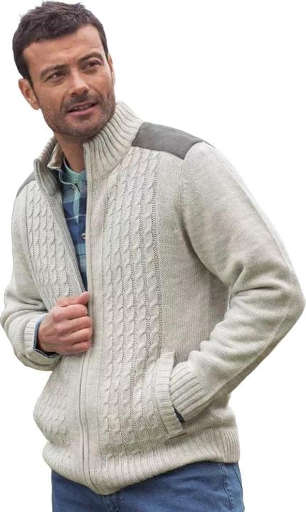 Immagine prodotto Atlas For Men Giacca da uomo in maglia a cavi (XXL)