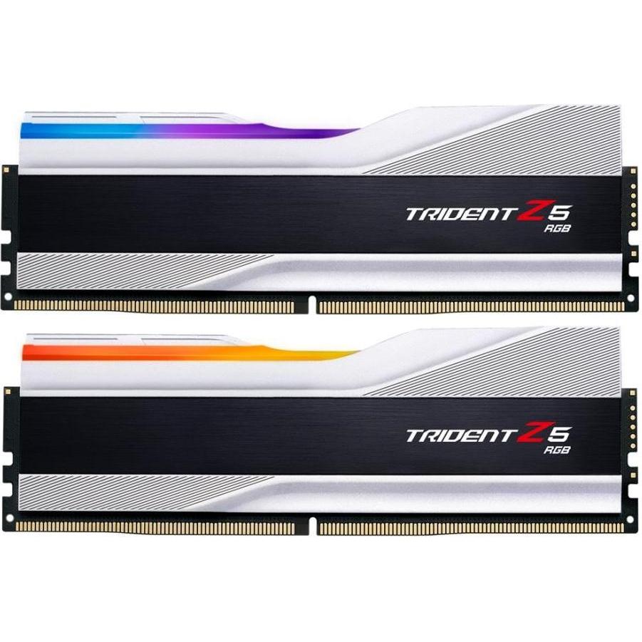 G.Skill Trident Z5 RGB (2 x 16GB, 7800 MHz, DDR5-RAM, DIMM), RAM, Silber