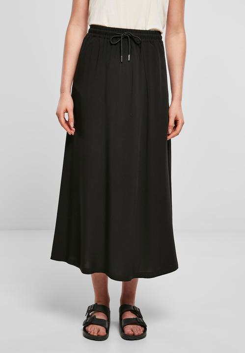 Produktbild Urban Classics Ladies Viscose Midi Skirt (XS)