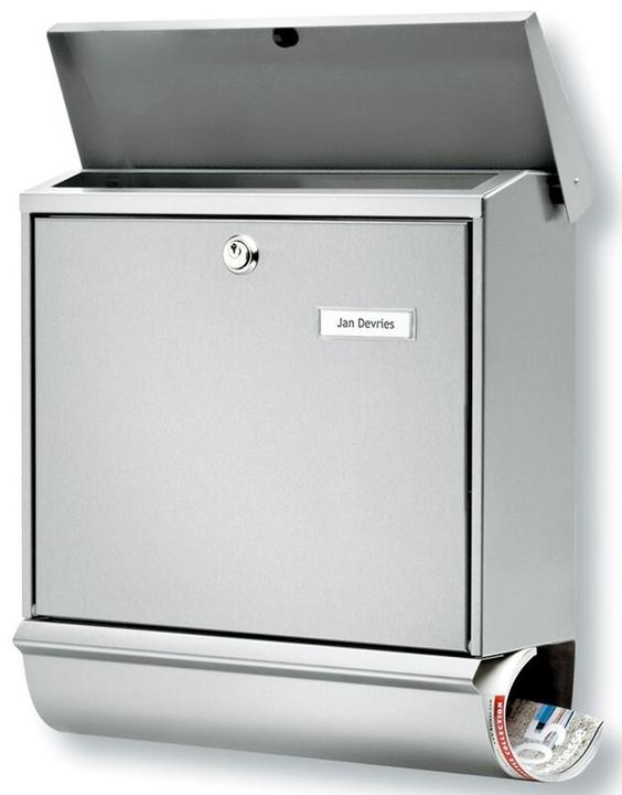 Produktbild Burg Wächter Edelstahl-Briefkasten COMFORT 3913 NI