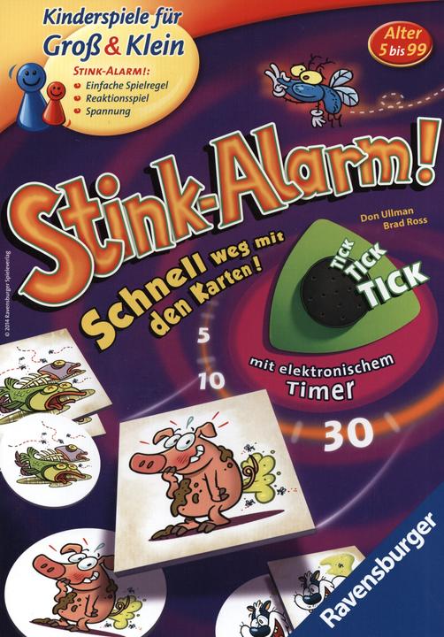 Actual product image Ravensburger Stink alarm! (German, 2 - 6 Players)