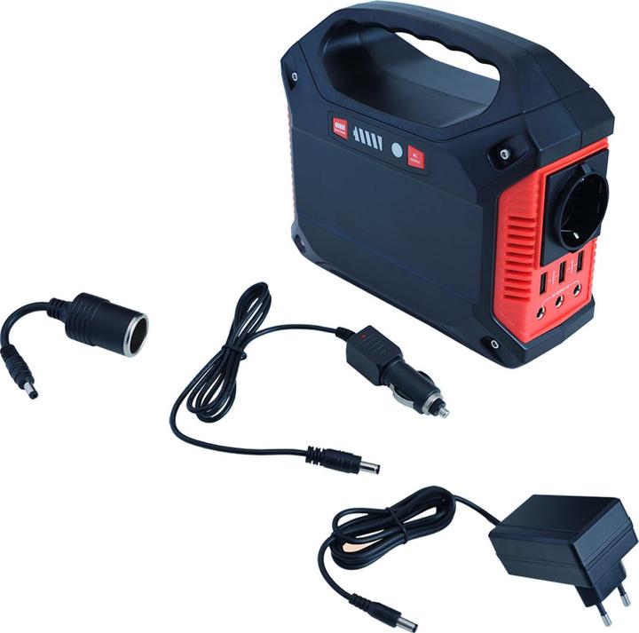 Actual product image Casativo Tragbare Powerstation & Solar-Generator mit 155 Wh, inkl. mobiles 60 Watt Solarpanel (155 Wh, 1.60 kg)