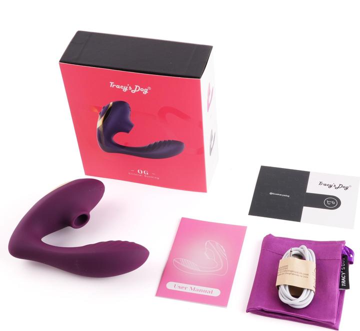 Actual product image Tracy's Dog Klitorisvibrator OG Lila
