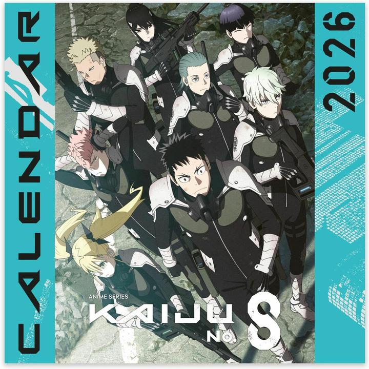 Produktbild Wandkalender 2026 - Kaiju No. 8