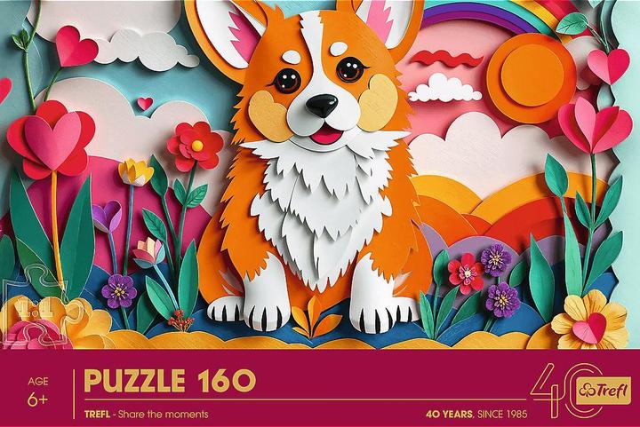 Produktbild Trefl Puzzle Premium Plus 160 - Jubiläum - Hund (160 Teile)