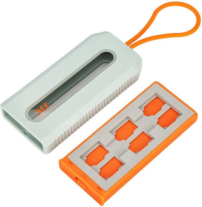 Actual product image JJC MCK CFA6GO Memory Card Case