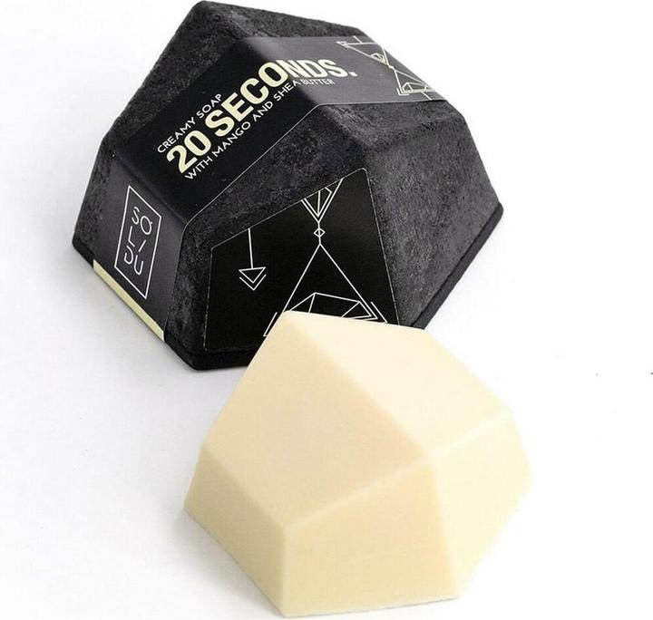 Actual product image Solidu Solid Soap 20 Seconds (Hard soap, 55 g)
