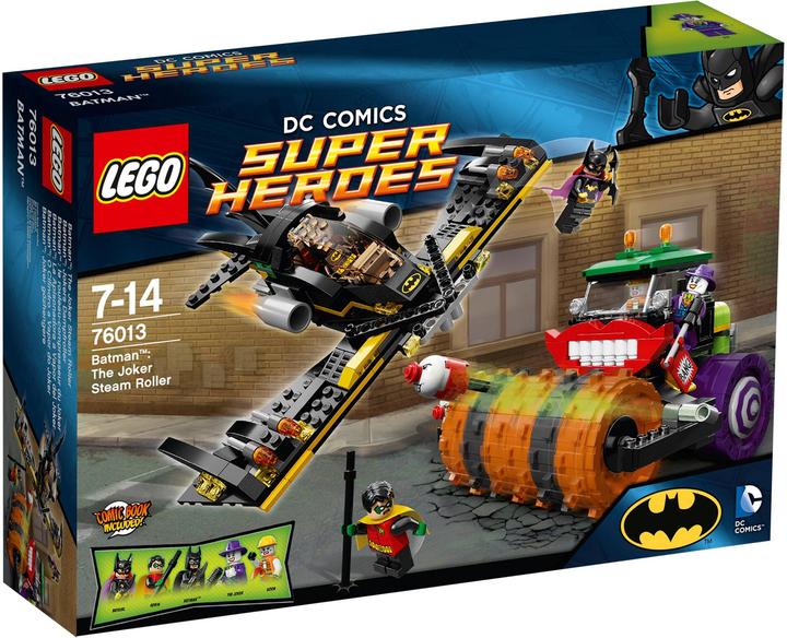 Produktbild LEGO Super Heroes Batman Jokers Dampfroller (76013, LEGO DC)