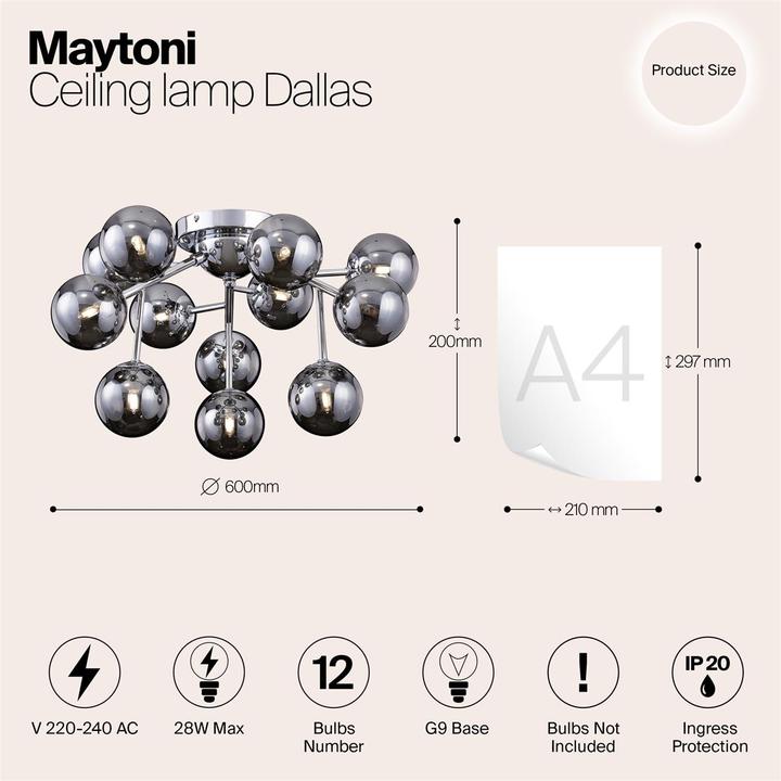 Produktbild Maytoni Dallas (G9)