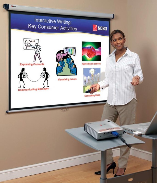Produktbild Nobo Wall Widescreen Projection Screen 2400x1600mm (109.06", 16:10)