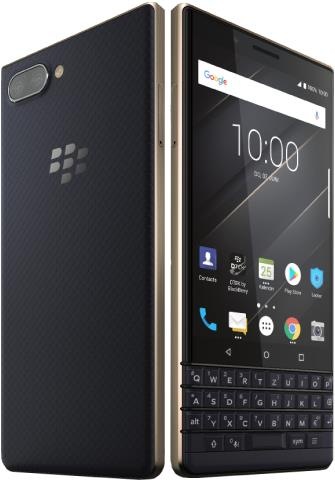 BlackBerry KEY2 LE (64 GB, Champagne, 4.50", Hybrid Dual SIM, 13 Mpx, 4G)
