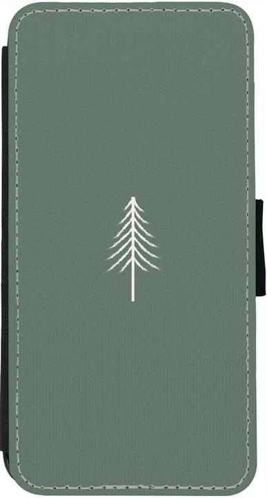 Produktbild PhoneLook Hülle Wallet schwarz Christmas 22 minimalist tree (Apple iPhone 12)