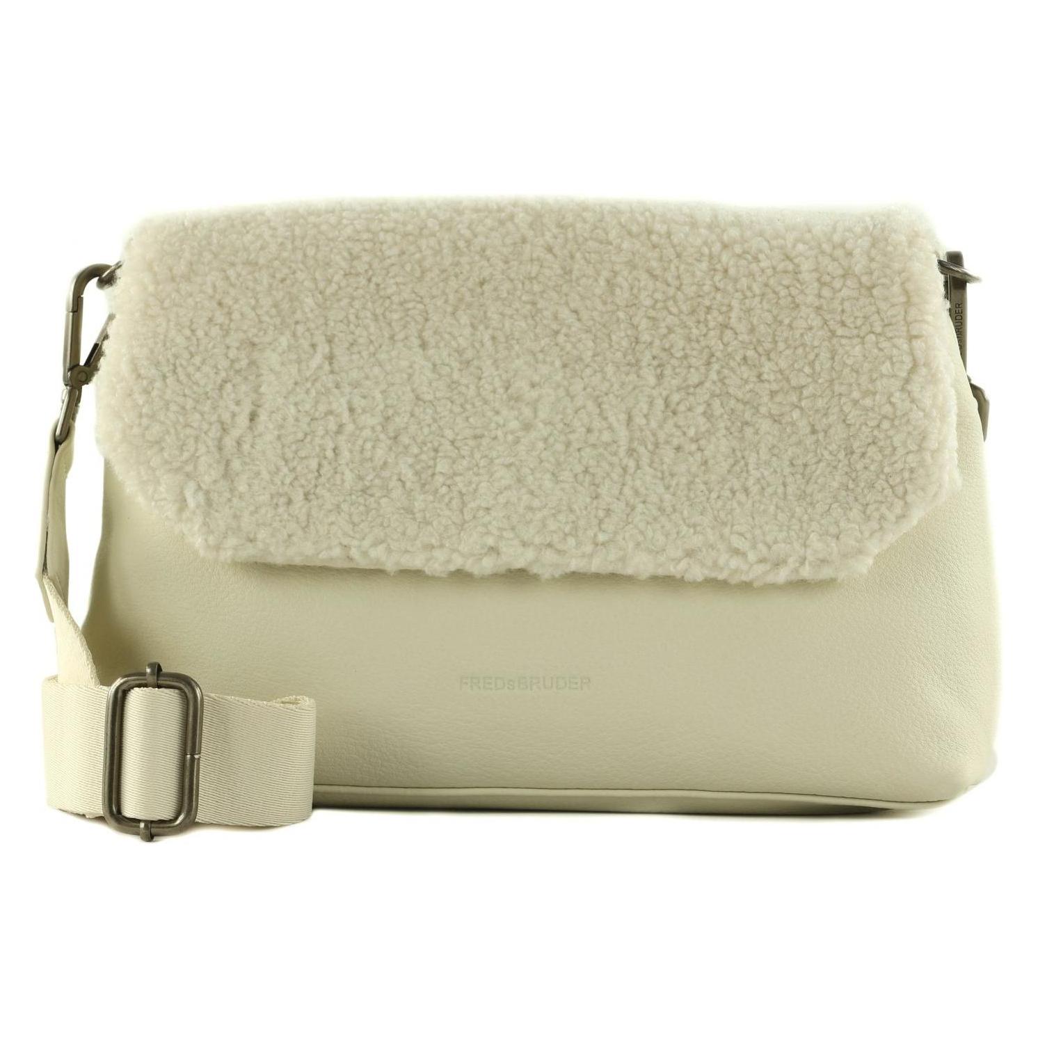 FredsBruder, Damen, Handtasche, Ava Shoulderbag With Flap, Beige