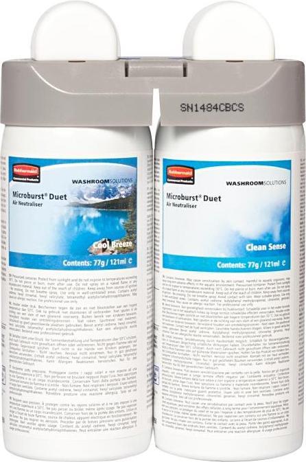 Rubbermaid Lufterfrischer Microburst Duet "Clean Sense"