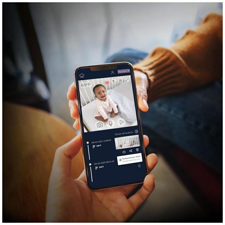 Image du produit Motorola Babyphone vidéo VM85 Connect (Vidéo et audio, 300 m)