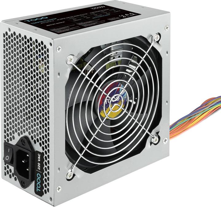 Actual product image Tooq Technology Alimentation ATX TooQ Apolo - 550W (Gris) (550 W)