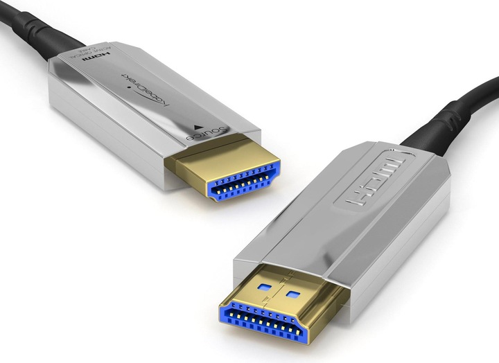 Produktbild KabelDirekt - optische HDMI 2.0 kabel - 50m - PRO Series - 4K @ 60Hz (50 m, HDMI)