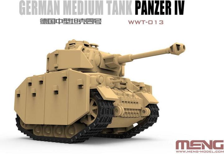 Produktbild Meng-Model German Medium Tank Panzer IV (CartoonMod