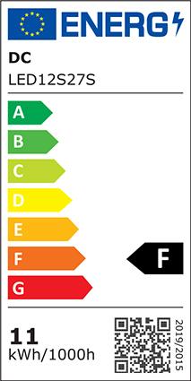 Energie-Label Scharnberger+Hasenbein 31665 LED-Reflektorlampe PAR30 95x95mm (E27, 11 W, 800 lm, 1 x, F)