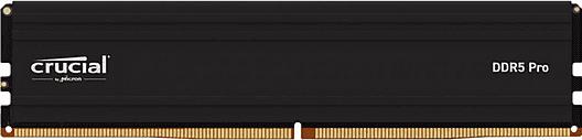 Produktbild Crucial Pro OC DDR5-6000 UDIMM Blk (1 x 16GB, 3000 MHz, DDR5-RAM, DIMM)
