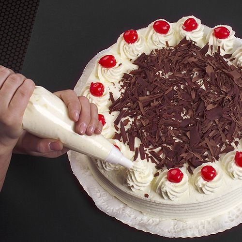 Actual product image Papstar LDPE piping bag, transparent, 0.4 l, 100 pack (Piping bag, 400 ml)
