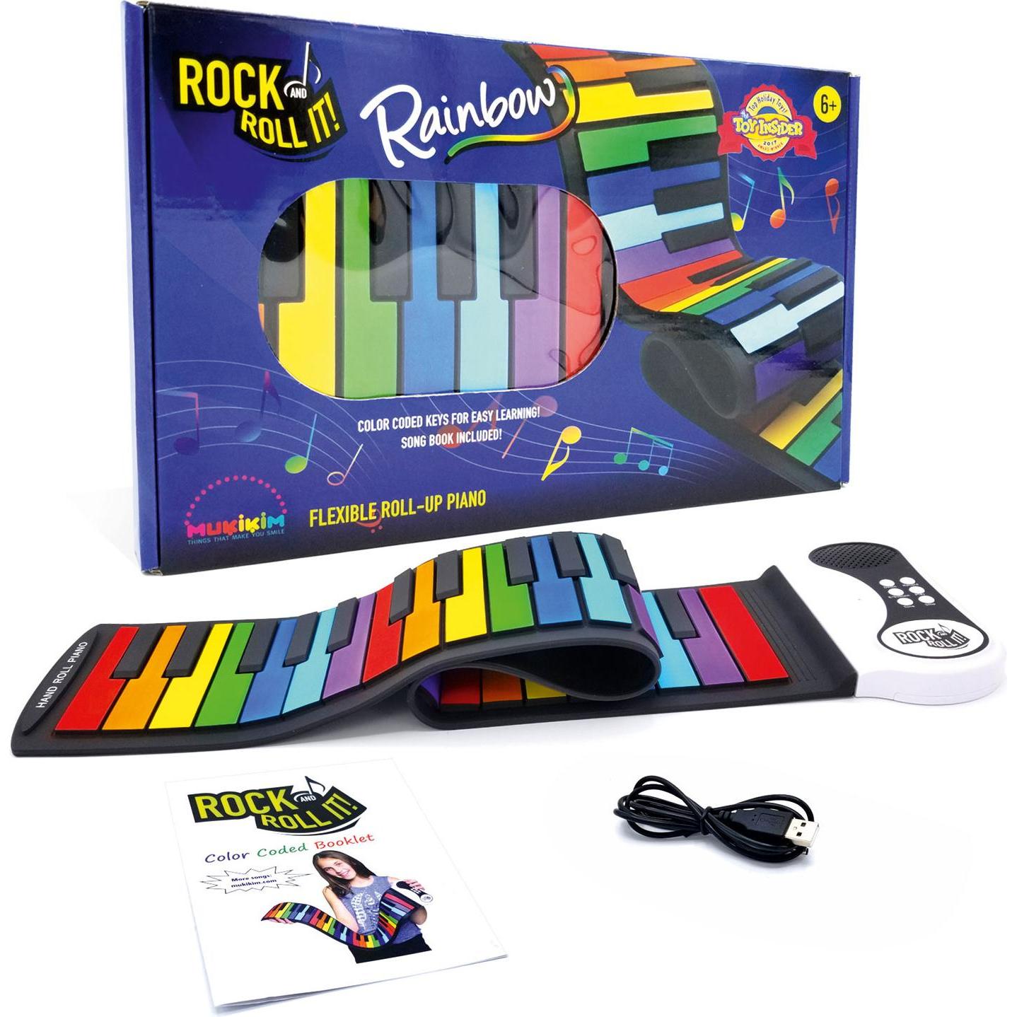 Mukikim Rock And Roll It! Piano Rainbow (Inglese)