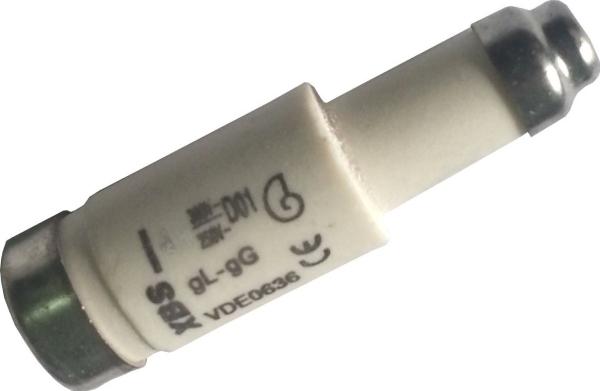 Csdk SL Sicherung D01 2A gG E14, 400V AC, Ausschaltvermögen 50kA, Norm DIN EN 60269-1, DIN EN 60269-3. mit S (2 A)