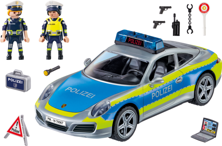 Produktbild Playmobil Porsche 911 Carrera 4S Polizei (70067, Playmobil Porsche)