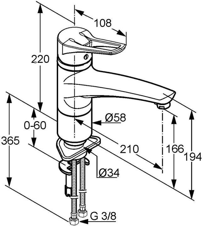 Actual product image Kludi Mx 399040562