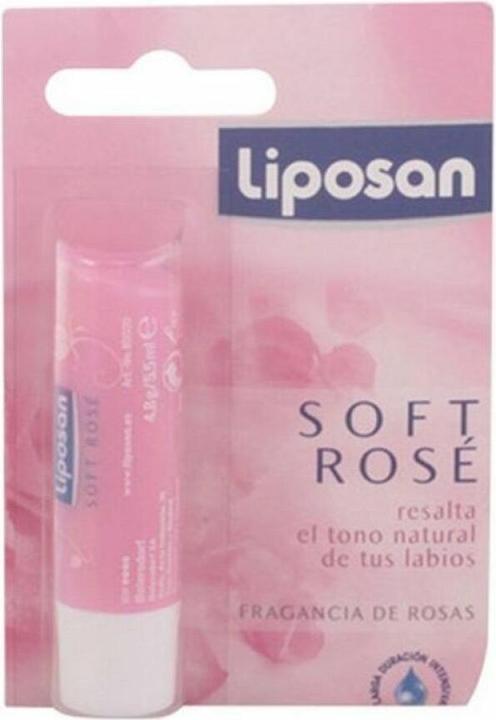 Produktbild Liposan soft rosé 5,5 ml (Lippenpflege Stick, 5.50 ml)