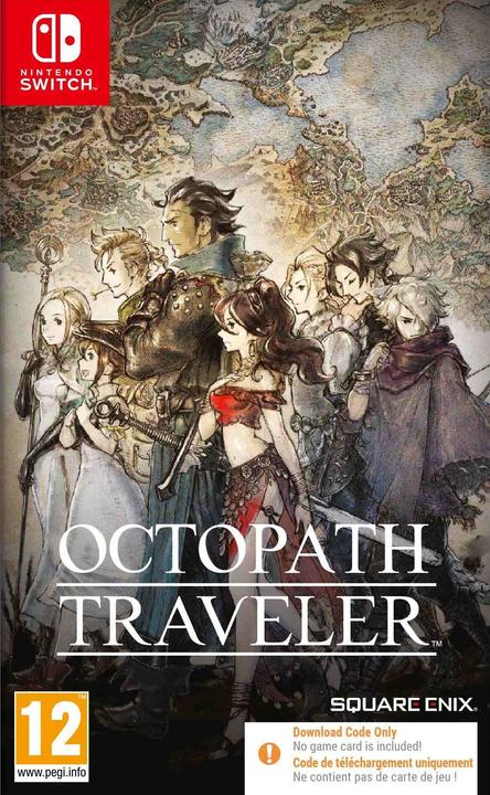 Produktbild Square Enix Octopath Traveler (Code in Box) (Switch)