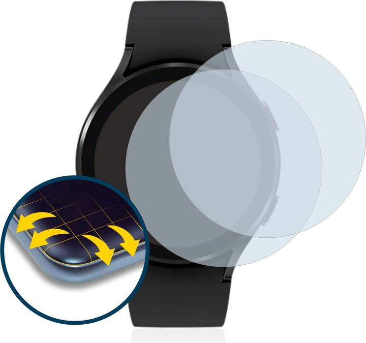 Productafbeelding BROTECT Volledig bedekkende screen protector (Galaxy horloge 4 (44mm))