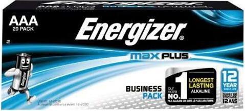 Image du produit Energizer Max Plus Micro (AAA) 20 pièces (20 pcs, AAA)