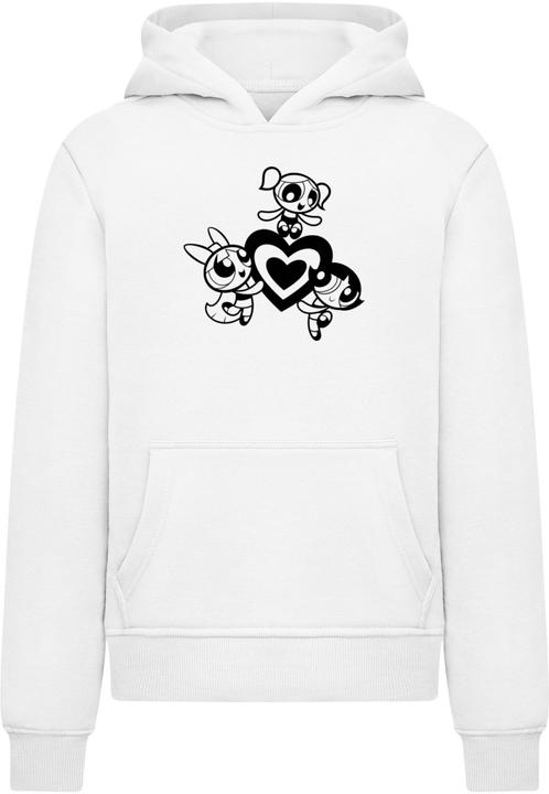 Produktbild Merchcode Kids The Powerpuff Girls - Outline Basic Hoody - 189919 (158, 164)