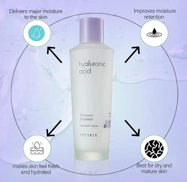 Actual product image Skin Gin Hyaluronic Acid Moisture Emulsion (150 ml)