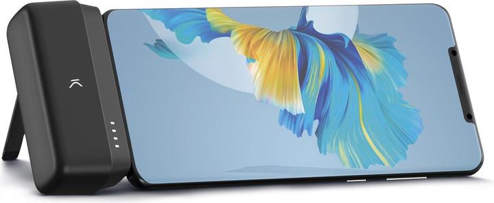 Immagine prodotto KSIX Powerbank tascabile USB-C da 4.800 mAh, supporto incorporato, 10 W, cavo da USB-A a USB-C, cariche (4800 mAh, 10 W, 10 Wh)