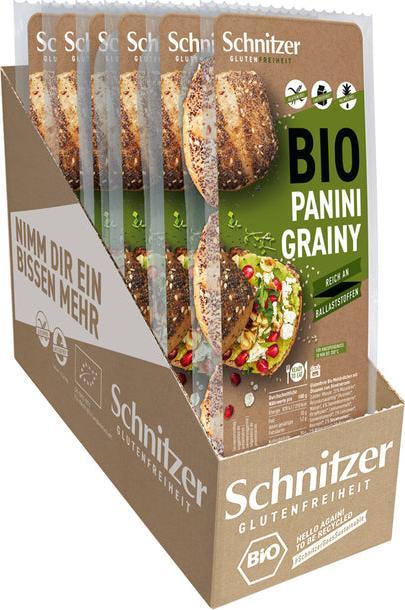 Produktbild Schnitzer Bio Panini Grainy (188 g)