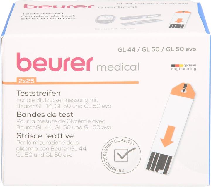 Produktbild Beurer Teststreifen für GL44 und GL50 (Teststreifen)