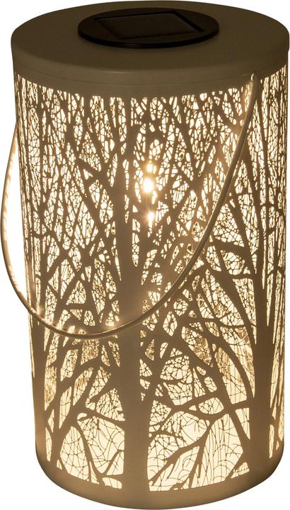 Produktbild Näve LED-Deko-Solarleuchte weiss (IP44)