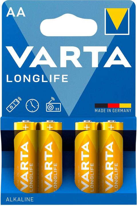 Produktbild Varta Longlife (4 Stk., AA, 2800 mAh)