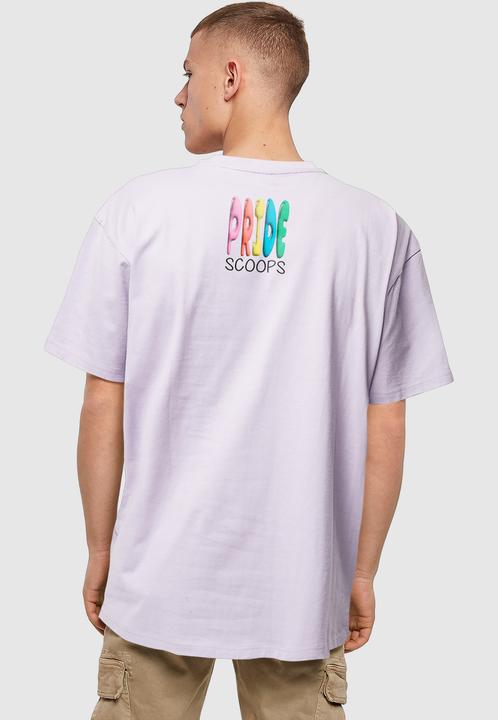 Produktbild Merchcode Pride Scoops Heavy Oversized T-shirt - 170399 (M)