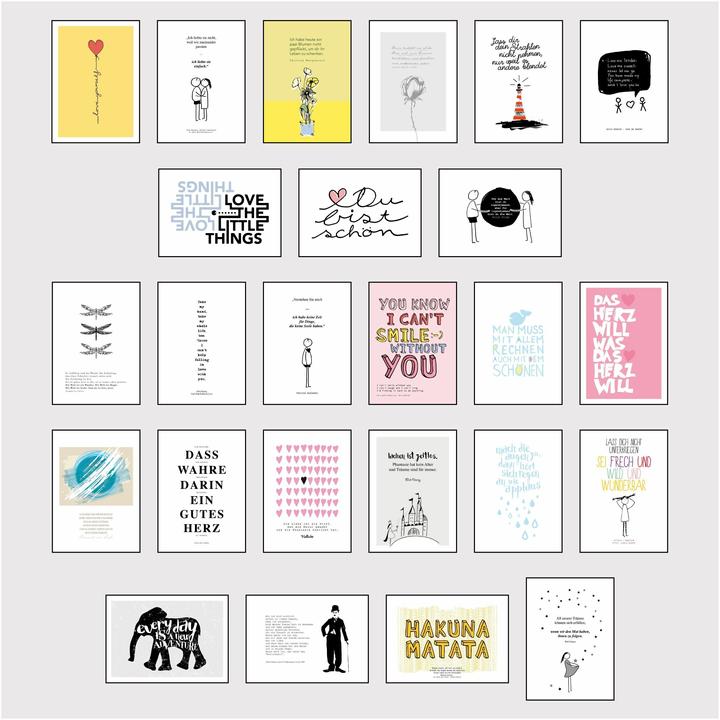 Stay inspired - Postkartensprche 3