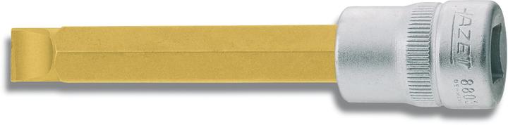 Produktbild HAZET Schraubendreher-Steckschlüsseleinsatz 8803-1.6X10 ∙ Vierkant10 mm (3/8 Zoll) ∙ Schlitz Profil… (10 mm)