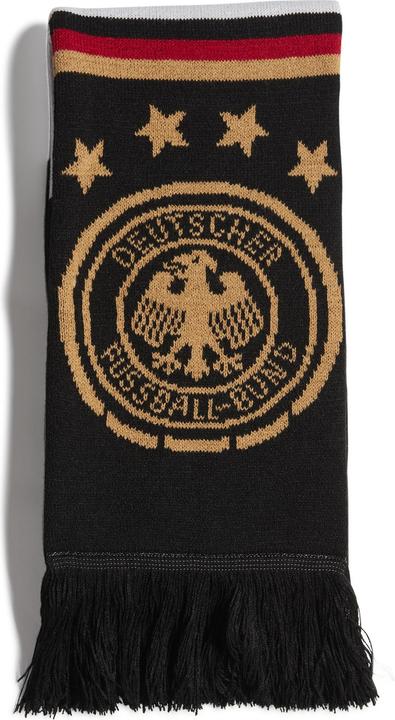 adidas Écharpe unisexe Dfb Scarf, Black/White/Sttan, HP0767, Size OSFM